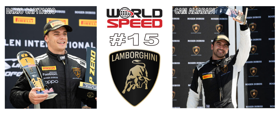 Cam Aliabadi Returns To World Speed Motorsports Lamborghini Super Trofeo Roster with Dario Capitanio for WeatherTech Laguna Seca Event